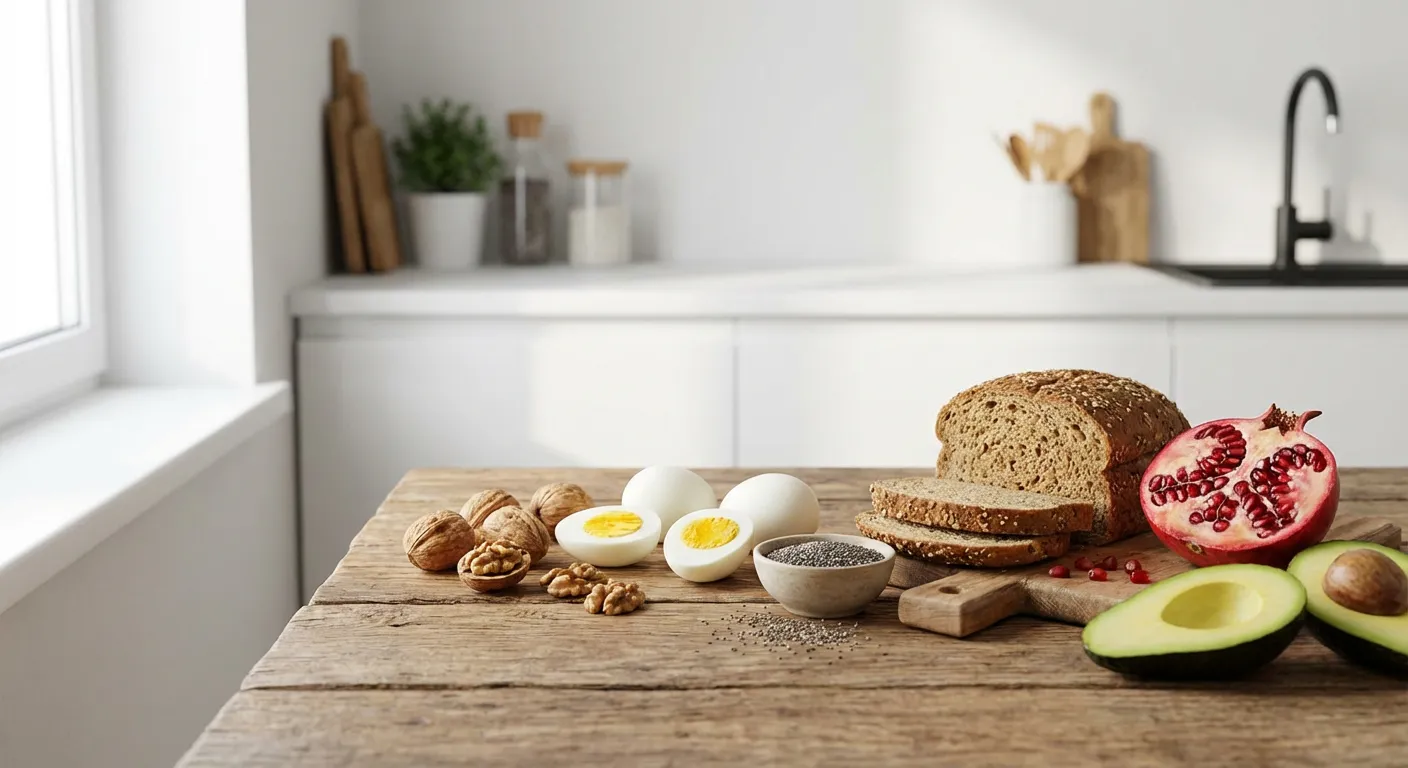 صبحانه سالم برای تقویت اسپرم و افزایش کیفیت باروری مردان با مواد غذایی طبیعی